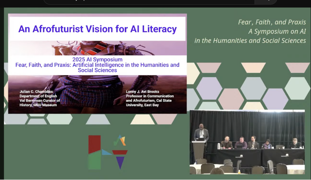 A Presentation Slide from Julian Chambliss